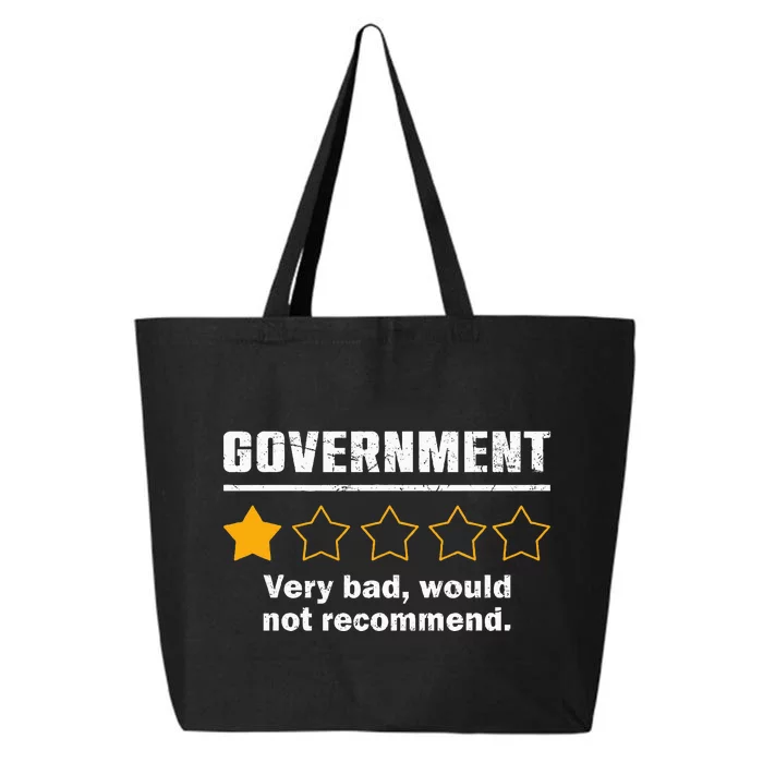 Anti Government One Star Rate Not Recommend 25L Jumbo Tote