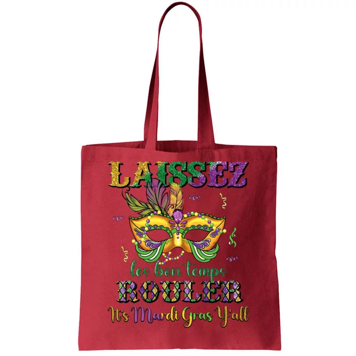 Ardi Gras Party Costume Funny Mardi Gras Tote Bag