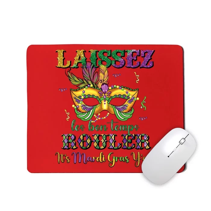 Ardi Gras Party Costume Funny Mardi Gras Mousepad