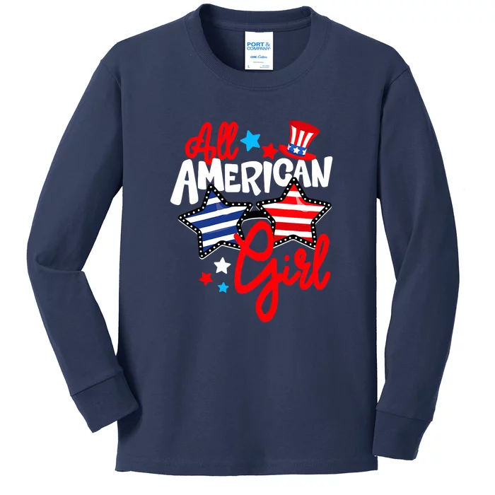 Girls sales patriotic shirt