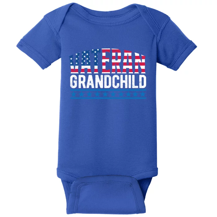 America Grand Patriotic Veterans Day Gift Baby Bodysuit