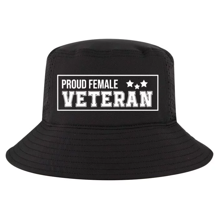 American Girl Proud Female Veteran Strong Cool Comfort Performance Bucket Hat