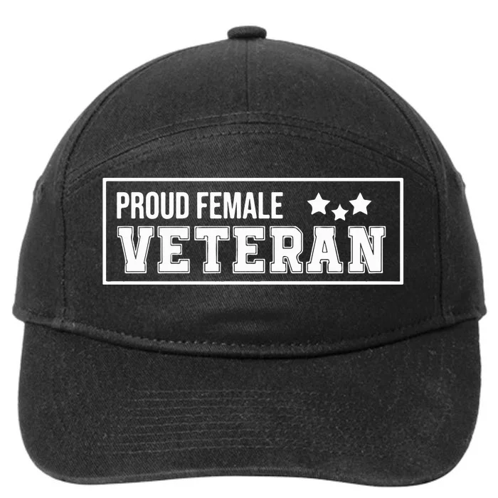 American Girl Proud Female Veteran Strong 7-Panel Snapback Hat