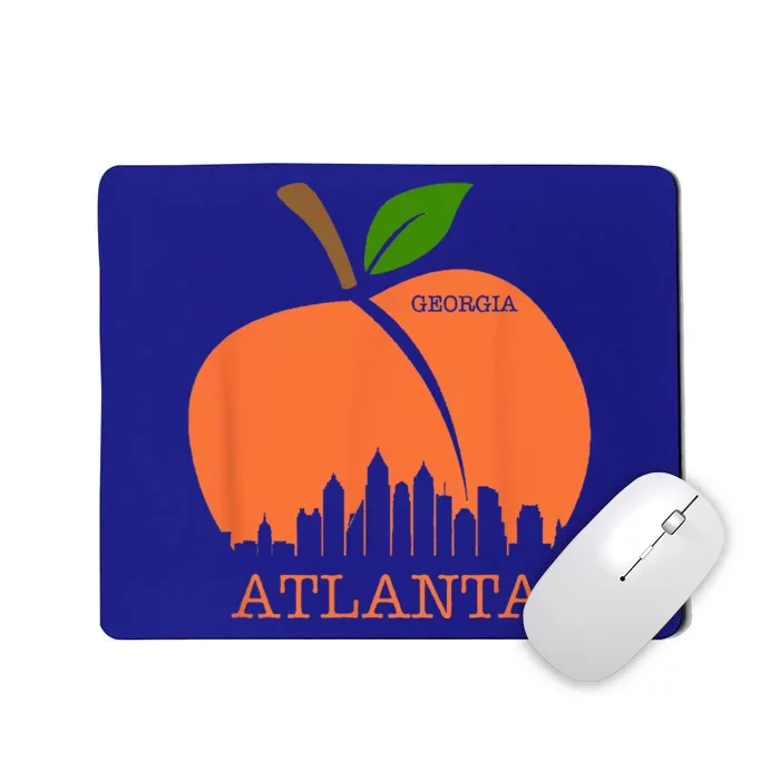 Atlanta Georgia Peach Skyline Mousepad