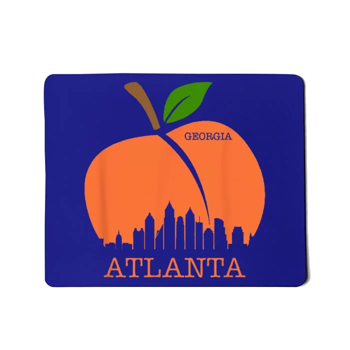 Atlanta Georgia Peach Skyline Mousepad