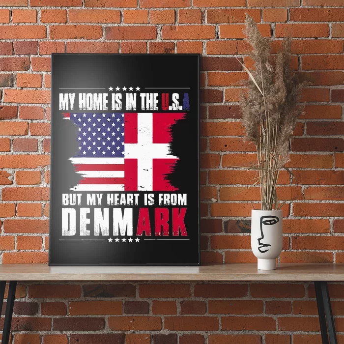 American Grown Patriot Danish American From Denmark Poster