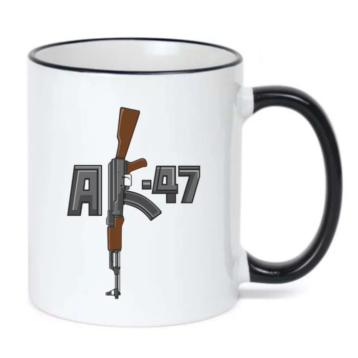 Akgreat Gift47 Rifle Gun K Design Assault Ak47 Gun Owner Funny Gift Funny Gift Black Color Changing Mug