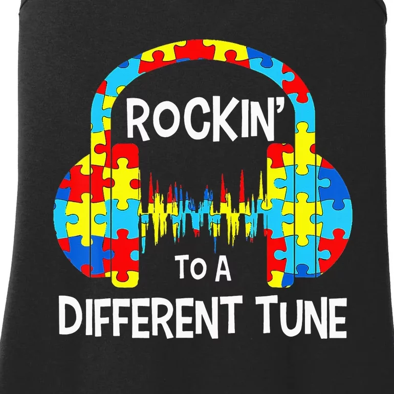 Autism Game Rocking To A Different Tune For Gamer Ladies Essential Tank