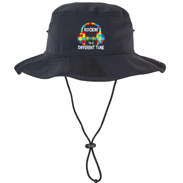 Autism Game - Rocking To A Different Tune For Gamer Boy Legacy Cool Fit Booney Bucket Hat