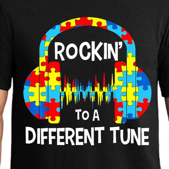 Autism Game - Rocking To A Different Tune For Gamer Boy Pajama Set