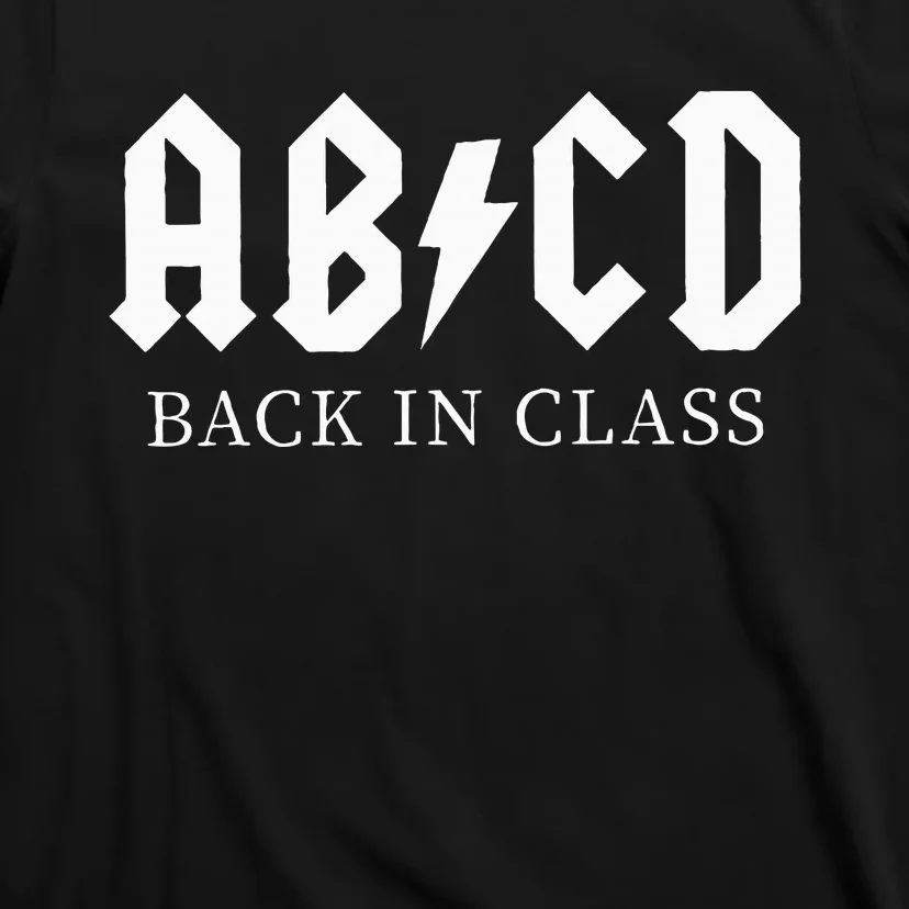 Abcd Back In Class T-Shirt