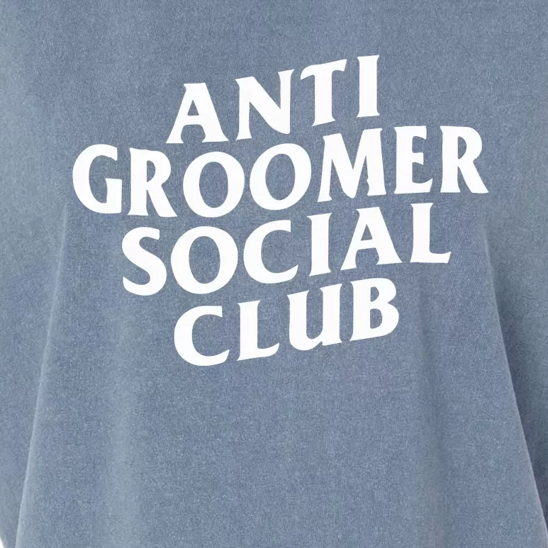 Anti Groomer Social Club Garment-Dyed Women's Muscle Tee