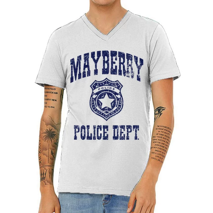 Mayberry Police V-Neck T-Shirt