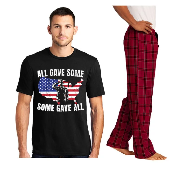 All Gave Some Some Gave All Funny Gift Pajama Set