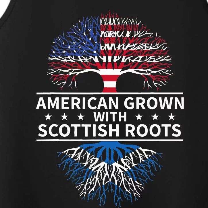 American Grown Scottish Roots Scotland Performance Tank