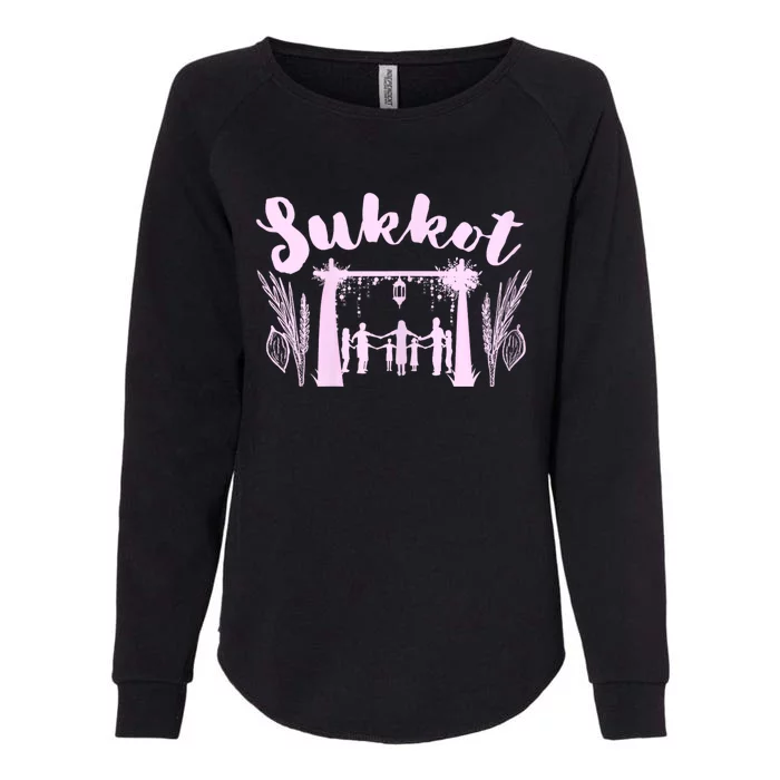 And Girls Sukkah Feast Of Tabernacles Sukkot Womens California Wash Sweatshirt