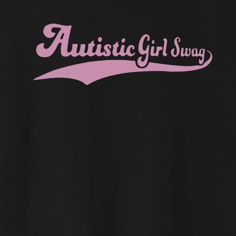 Autistic Girl Sway Women's Crop Top Tee