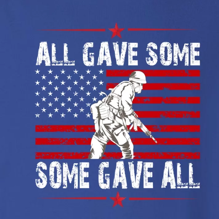 All Gave Some Gift Some Gave All Memorial Day Veterans Day Gift Toddler Long Sleeve Shirt