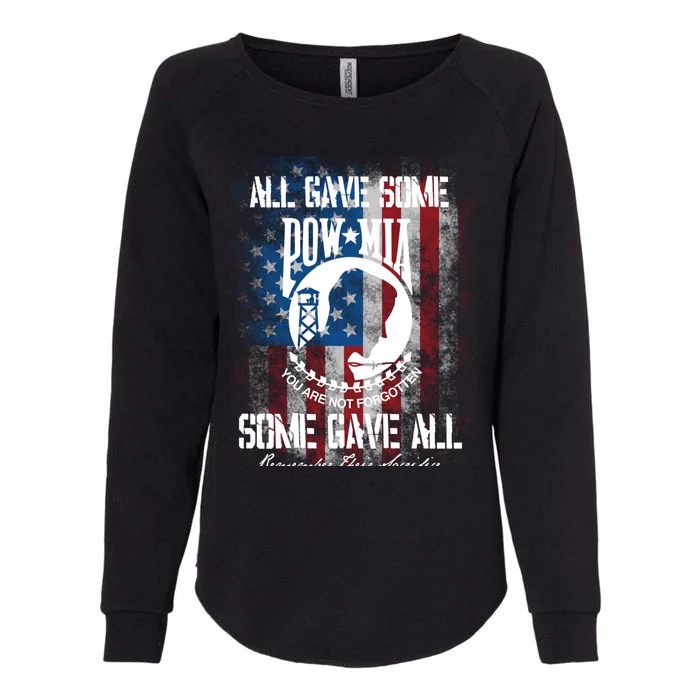 All Gave Some Gift Some Gave All Funny Gift Womens California Wash Sweatshirt