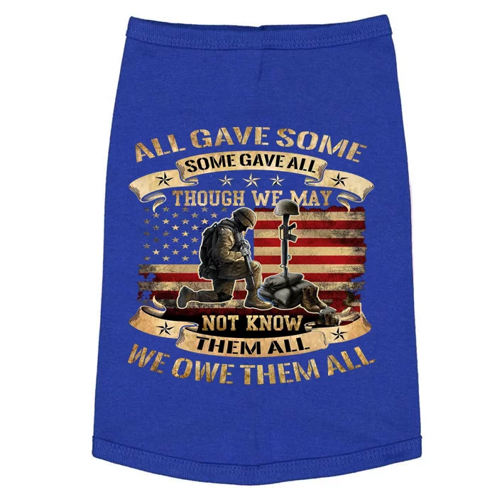 All Gave Some Some Gave All Great Gift I Am Grumpy Veteran Meaningful Gift Doggie Tank