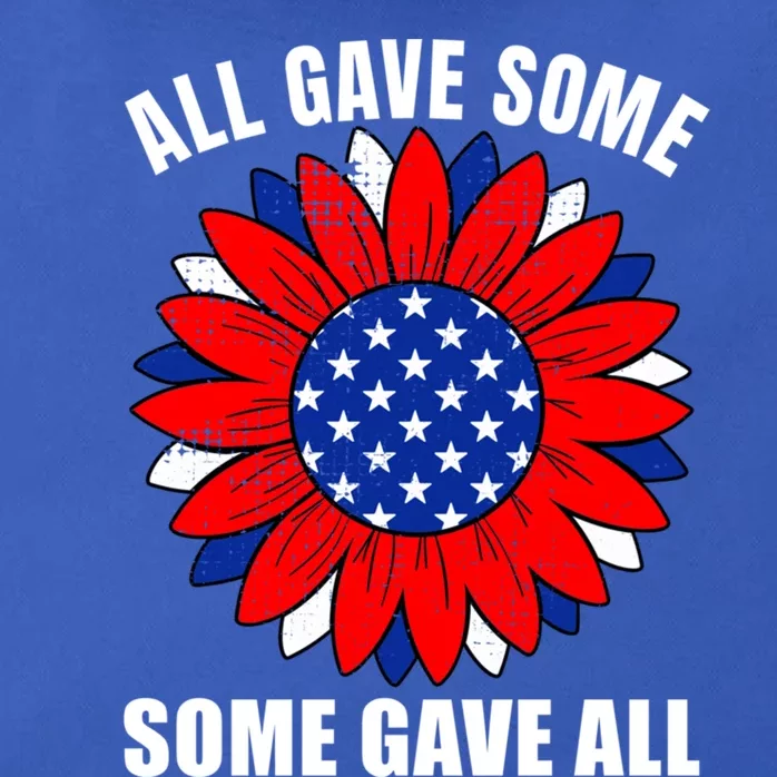 All Gave Some Gift Some Gave All Veteran Gift Zip Tote Bag