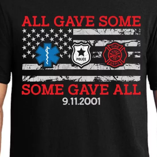 All Gave Some Some Gave All 20 Year Anniversary 09 11 2001 Gift Pajama Set