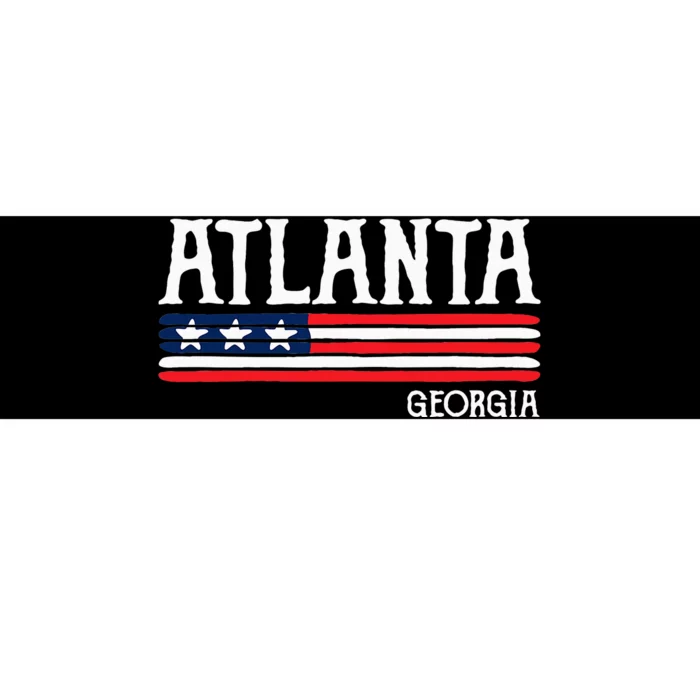 Atlanta Georgia Souvenir Gift Bumper Sticker