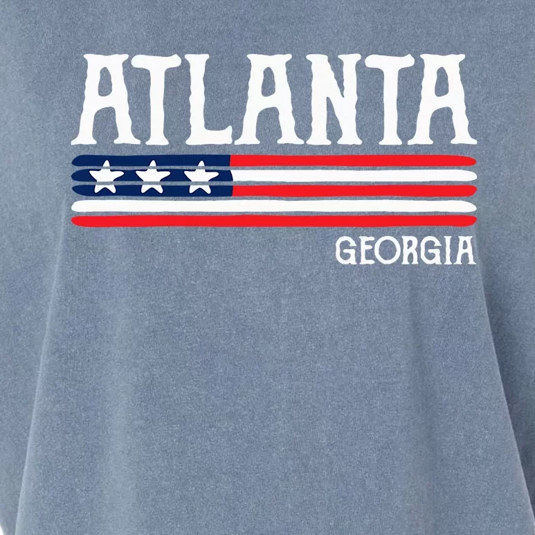 Atlanta Georgia Souvenir Gift Garment-Dyed Women's Muscle Tee