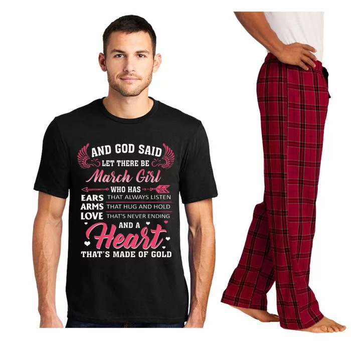 And God Said Let There Be March Who Has Pajama Set