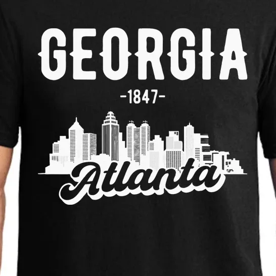 Atlanta Georgia Skyline Pajama Set