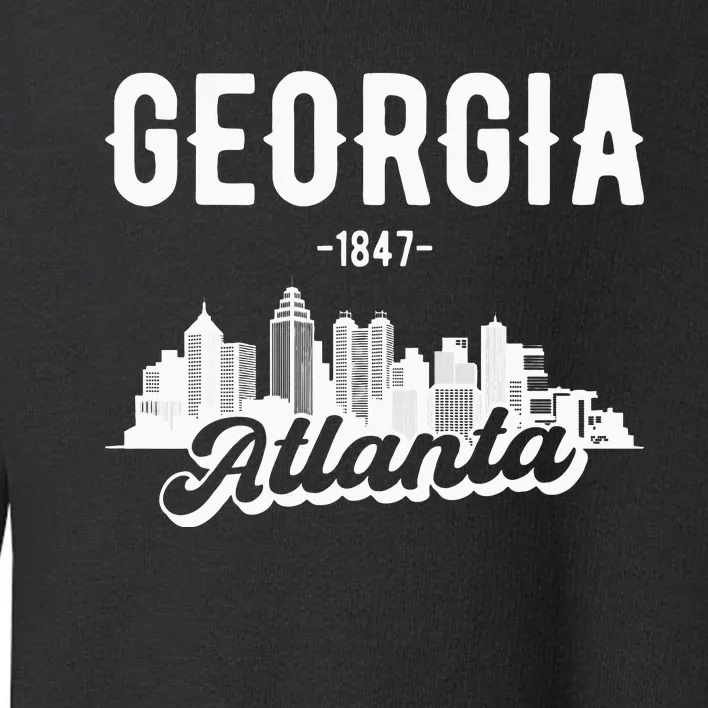 Atlanta Georgia Skyline Toddler Sweatshirt