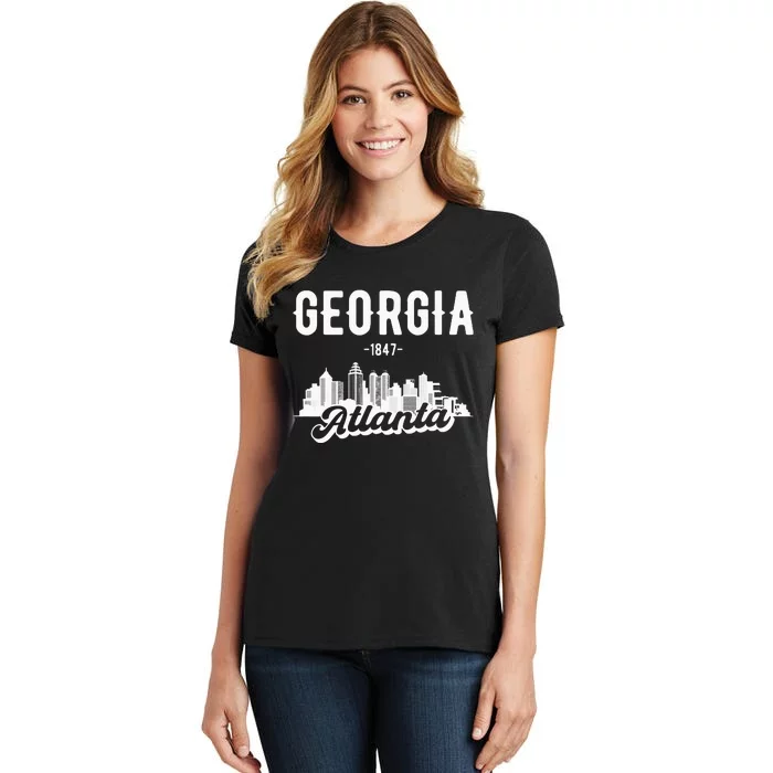 Atlanta Georgia Skyline Women's T-Shirt