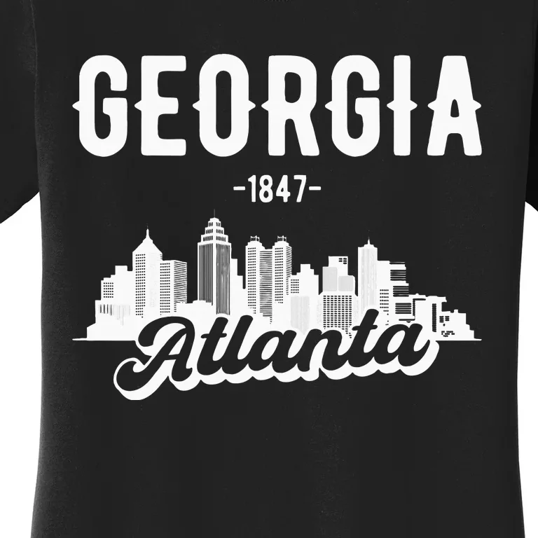 Atlanta Georgia Skyline Women's T-Shirt