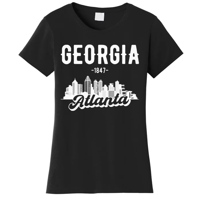 Atlanta Georgia Skyline Women's T-Shirt