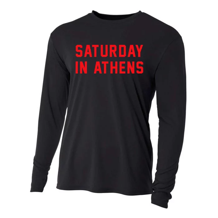 Athens Georgia Saturday In Athens Cooling Performance Long Sleeve Crew