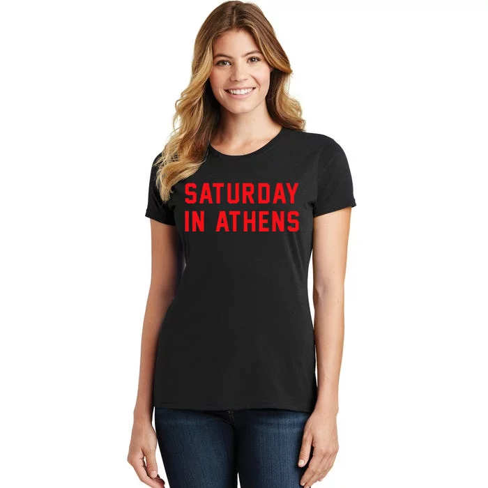 Athens Georgia Saturday In Athens Women's T-Shirt