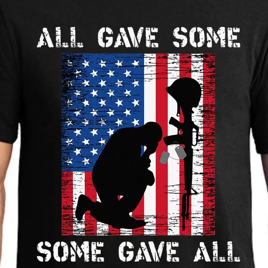 All Gave Some Some Gave All Veteran & Memorials Day Pajama Set