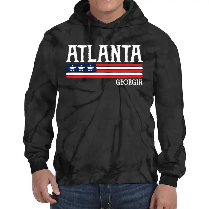 Atlanta Georgia Souvenir Gift Tie Dye Hoodie