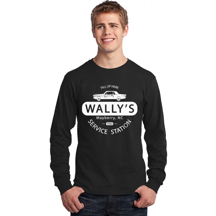 Wallys Service Station Classic TV Long Sleeve Shirt