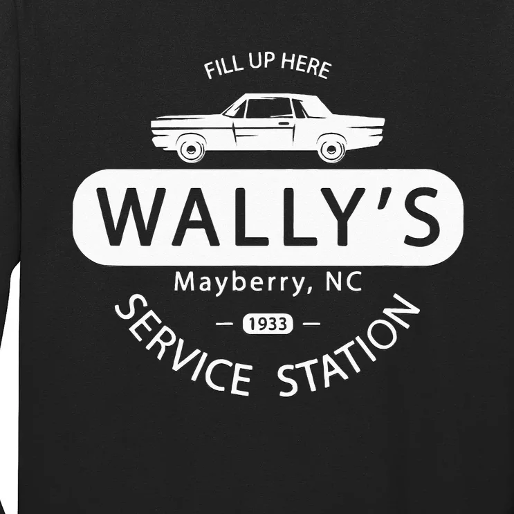 Wallys Service Station Classic TV Long Sleeve Shirt