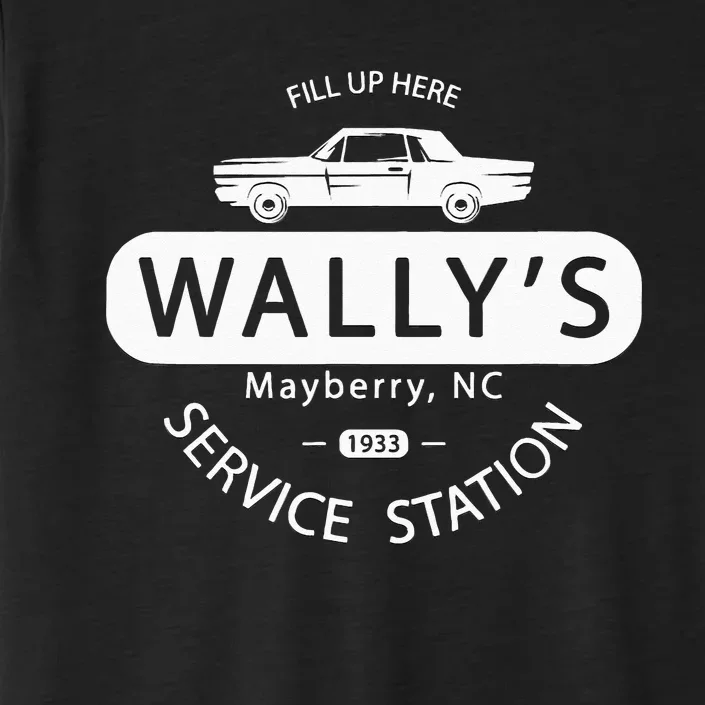 Wallys Service Station Classic TV ChromaSoft Performance T-Shirt