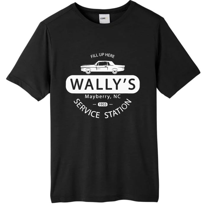 Wallys Service Station Classic TV ChromaSoft Performance T-Shirt