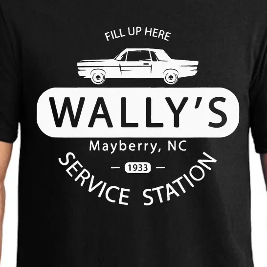 Wallys Service Station Classic TV Pajama Set