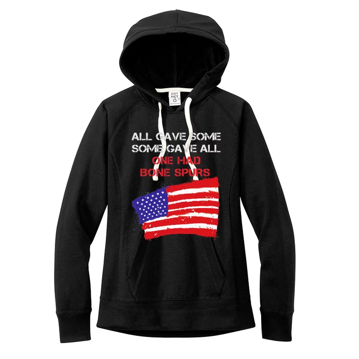 All Gave Some Some Gave All One Had Bone Spors Women's Fleece Hoodie