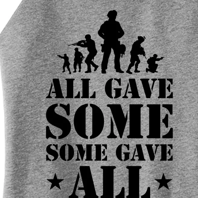 All Gave Some Some Gave All Gift Veterans Gift Women’s Perfect Tri Rocker Tank