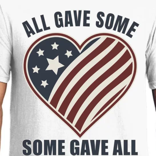 All Gave Some Great Gift Some Gave All Veteran Gift Pajama Set