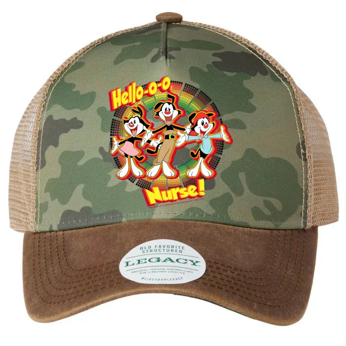 Animaniacs Group Shot Hellooo Nurse Legacy Tie Dye Trucker Hat