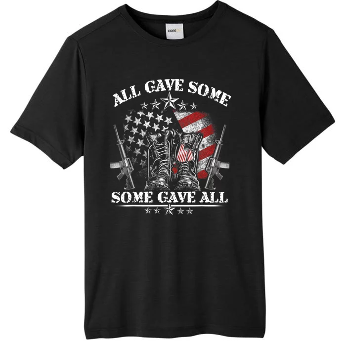 All Gave Some Some Gave All Veteran & Memorial's Day ChromaSoft Performance T-Shirt