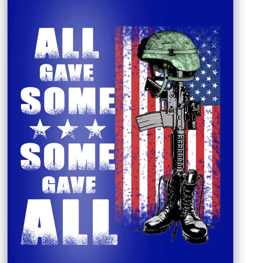 All Gave Some Some Gave All Battlefield Cross Gift Poster