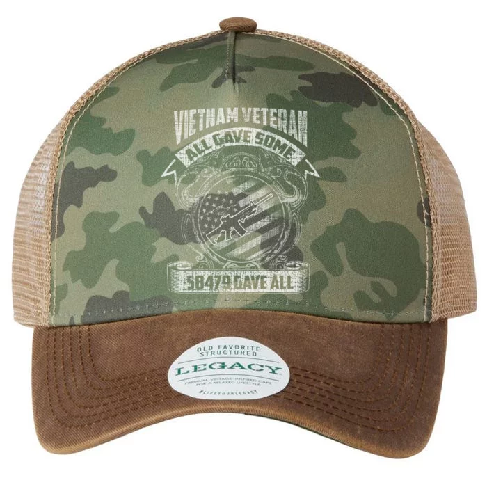 All Gave Some Some Gave All Vietnam Gift Legacy Tie Dye Trucker Hat